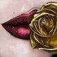 Glanzende vloeibare, langhoudende lippenstift