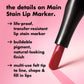 Lippenmake-uptool voor langdurige kleur en nauwkeurige lipcontour