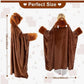 🎁【summerween】1 stuk Unisex Draagbare Deken Vleermuis Capuchon Cape