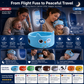 🥳 2026 HEETE VERKOOP 🥳💞 Meer dan 50.000 verkocht! 🎧😴 Bluetooth-hoofdband voor kinderen – 2‑in‑1: Zachte hoofdband en slaapmasker. Perfect voor reizen of dutjes. 🧸✨