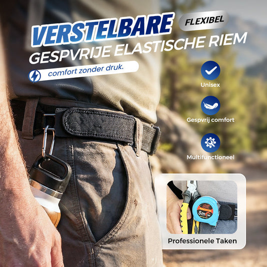 📢📢 HOT SALE !!! ✨ Elastische riem zonder gesp voor mannen en vrouwen