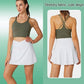 🧊Zomeruitverkoop🧊Modieuze sneldrogende tennisbroeken/rokken voor dames met zakken