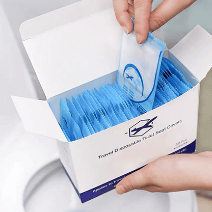 🎁2025 Hot Sale🎁- 50% KORTING💥 Wegwerp plastic toiletbrilhoes - Geen zorgen meer over openbare toiletten👋