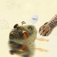 Pluche muis met geluidseffect voor katten