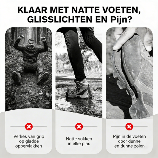 Casual wandelschoenen voor heren met warme voering