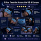 🥳 2026 HEETE VERKOOP 🥳💞 Meer dan 50.000 verkocht! 🎧😴 Bluetooth-hoofdband voor kinderen – 2‑in‑1: Zachte hoofdband en slaapmasker. Perfect voor reizen of dutjes. 🧸✨