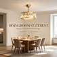 💎 50% OFF | Modern, minimalist crystal chandelier – luxurious elegance for your home ✨