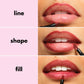 Lippenmake-uptool voor langdurige kleur en nauwkeurige lipcontour