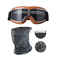 🥽 🏍️ Vintage helmbril motorbril – UV-bescherming, anti-condens en verstelbare band 🛡️