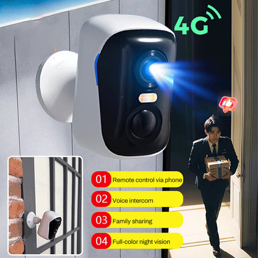 Draadloze nachtzichtcamera – Intelligente beveiliging, 24 uur per dag!