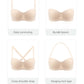 👙 Convertible Strapless Minimizer Bandeau BH met Beugel, Ongevoerd, voor Dames met Grote Buste