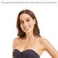 👙 Convertible Strapless Minimizer Bandeau BH met Beugel, Ongevoerd, voor Dames met Grote Buste