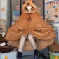 🎁【summerween】1 stuk Unisex Draagbare Deken Vleermuis Capuchon Cape