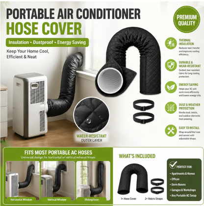 ❄️Een must-have voor de zomer❄️Slanghoes voor draagbare airconditioners