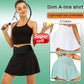 🧊Zomeruitverkoop🧊Modieuze sneldrogende tennisbroeken/rokken voor dames met zakken