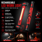 Oplaadbare LED-werklamp – 3000LM Magnetische Draagbare Shoplampe met 360° Rotatie & Powerbankfunctie 🔦