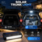 🔆 Solar LED-kofferbakverlichting voor auto's – Automatische sensor, draadloos, 6 kleuren, voor SUV's en voertuigen
