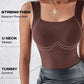 🔥🎁Vrouwen Thermisch Tanktop met U-hals en met Ingebouwde Bh