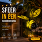 🐝🧡 TIJDELIJK 50% KORTING! Deze bij met kralen hartvleugels en warme oranje gloed steelt de show in elke tuin. Hang 'm aan het hek, de muur, of in de kinderkamer – weerbestendig, vervaagt nooit, en cadeau-waardig!
