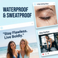 Waterbestendig 2-in-1 mini-wenkbrauwpotlood en gekleurde wenkbrauwgel: langhoudende make-up voor de wenkbrauwen om natuurlijke en realistische lijnen te creëren die de haartjes nabootsen.