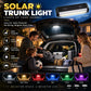🔆 Solar LED-kofferbakverlichting voor auto's – Automatische sensor, draadloos, 6 kleuren, voor SUV's en voertuigen