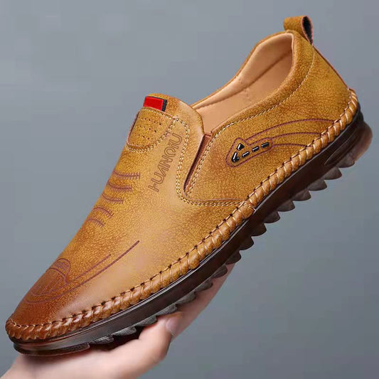 💼 Luxe Herenloafers van Echt Leer – Perfect voor Werk en Casual ✨ Snelle Gratis Verzending!