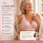 👙☁️ 2026 NIEUW 50% KORTING + 1+1 GRATIS! Alsof je borsten in een wolk liggen die zichzelf vanzelf sluit! Voorsluiting, 5D-cups liften, ademend katoen – geen beugel, geen strijd.
