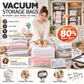 ⏳Alleen vandaag: uitverkoop!🏆🧳Vacuümopbergzakken zonder pomp – Drukken en sluiten, geen pomp nodig. Bespaart 80% ruimte en houdt kleding droog en stofvrij. Ideaal voor volumineus beddengoed en seizoensspullen. 🛏️🗄️