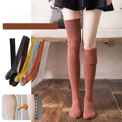 ✨Koop er 2 en krijg er 1 gratis✨Antislip katoenen kousen tot over de knie