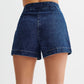 💕HETE AANBIEDING - GRATIS VERZENDING💕 Casual tweedelig denim set voor dames: mouwloze top en short