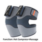 Hete kompres kniemassager met LED-display