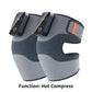 Hete kompres kniemassager met LED-display