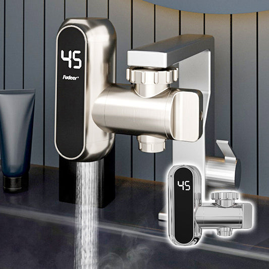 Geen installatie Elektrische warmwaterkraan met digitaal display