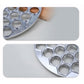 Duurzame aluminium dumplingvorm met 37 gaten
