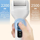 🔋🦶 Oplaadbare elektrische voet scrubber 🌟  Zacht exfoliërt, verzacht de voeten, essentieel voor thuispedicures!