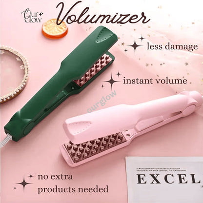 💖👩‍🦱Fluffy Curler compact krultang
