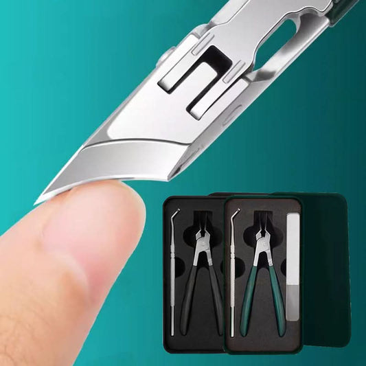 ✨ Spatwaterdichte nagelverzorgingsset — Nauwkeurig, hygiënisch en draagbaar, perfect voor thuis of op reis! ✨