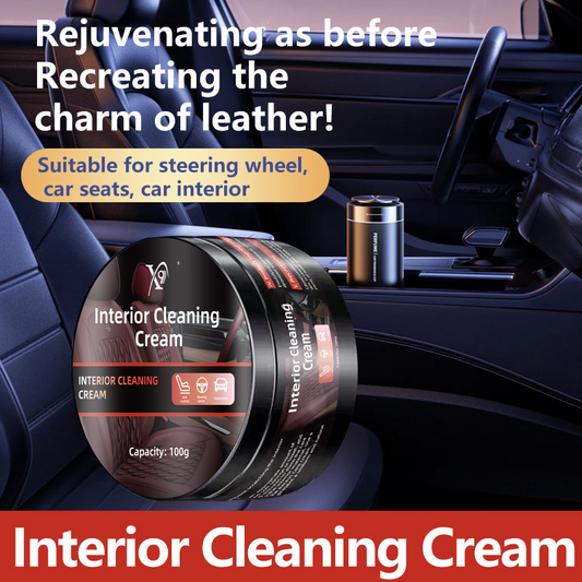 🏠🔥 HOT SALE! 50% KORTING – Interieurreinigingscrème voor Auto’s ✨ Maak je auto weer als nieuw!