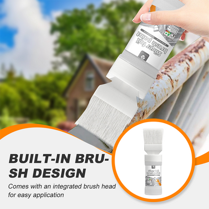 ✨ NIEUW BINNEN 🔥 50% KORTING | Watergedragen Metallic Zilververf met Ingebouwde Kwast – Herstelt Roest & Krassen Snel 🛠️