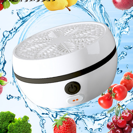Draagbare fruit- en groentewasmachine