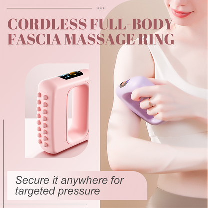 🔄💪 Draadloze fascia-massagering – overal en altijd een diepe, ontspannende massage voor je hele lichaam!