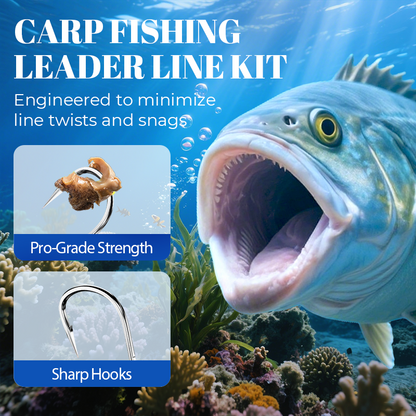 🎣Speciale drijverloze springmontageset voor het vangen van grote waterdieren