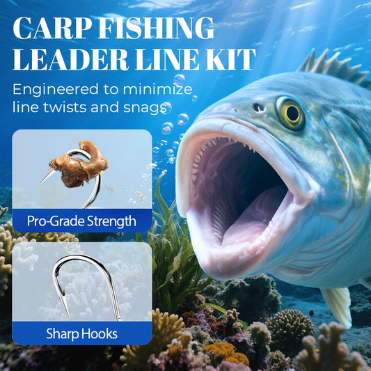 🎣Speciale drijverloze springmontageset voor het vangen van grote waterdieren