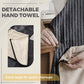 Cross-Back Waterproof Apron with Detachable Hand Towel