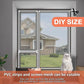 ✨ Magnetic Window Screen Adjustable DIY Window Net Screens Mesh