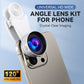 Universal HD Wide Angle Lens Kit voor telefoon