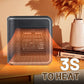 800W Wall Outlet ruimteverwarmer met verstelbare thermostat en timer