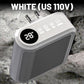 800W Wall Outlet ruimteverwarmer met verstelbare thermostat en timer