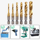 6PCS Multipurpose Samengestelde Spiraal Tap Set
