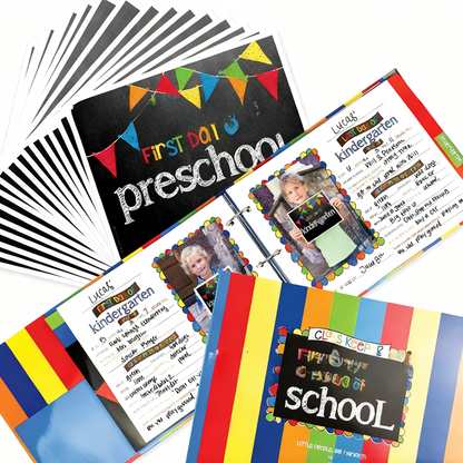 School Keepsake Memory Book Kit